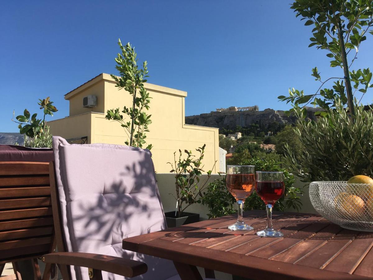Theasis Athens Bed and Breakfast Exteriör bild