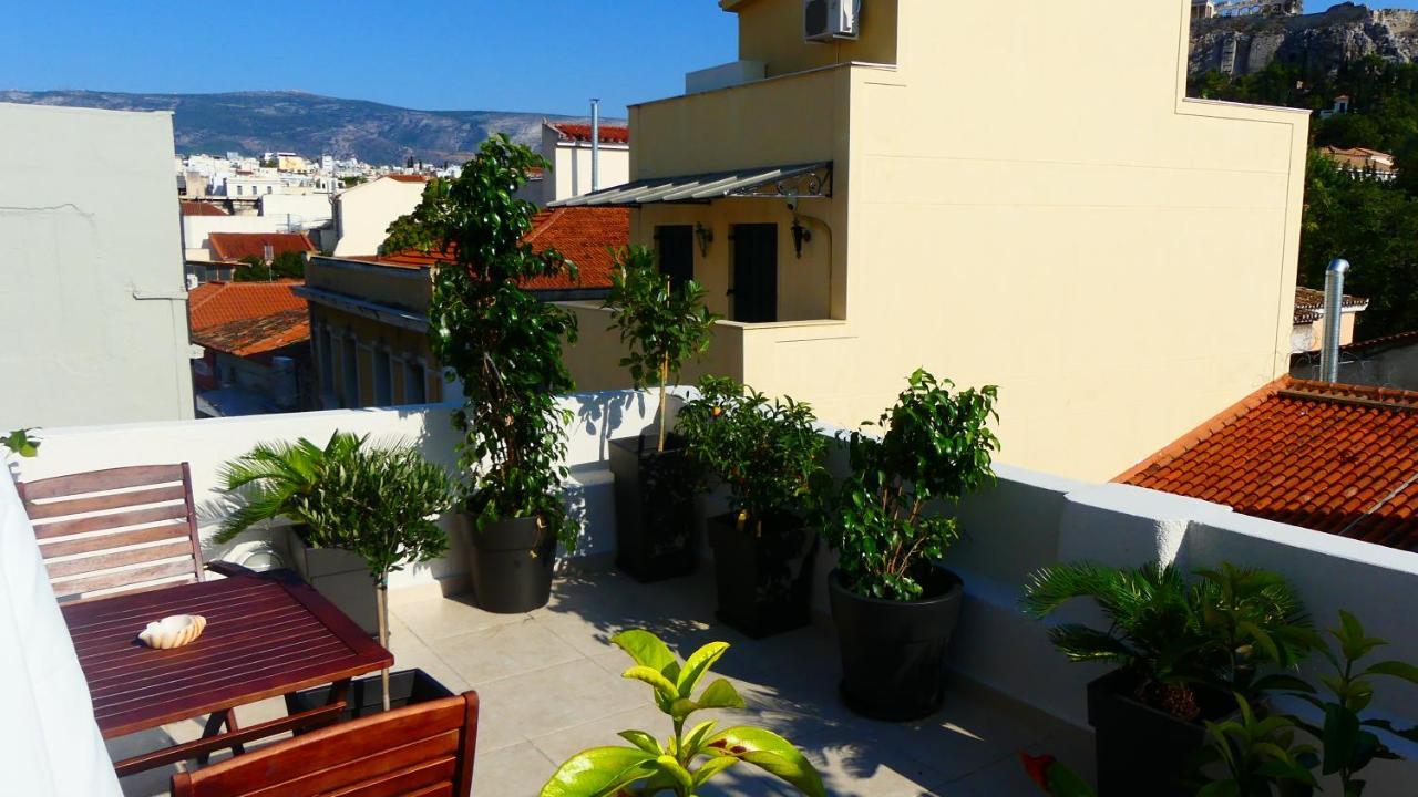 Theasis Athens Bed and Breakfast Exteriör bild