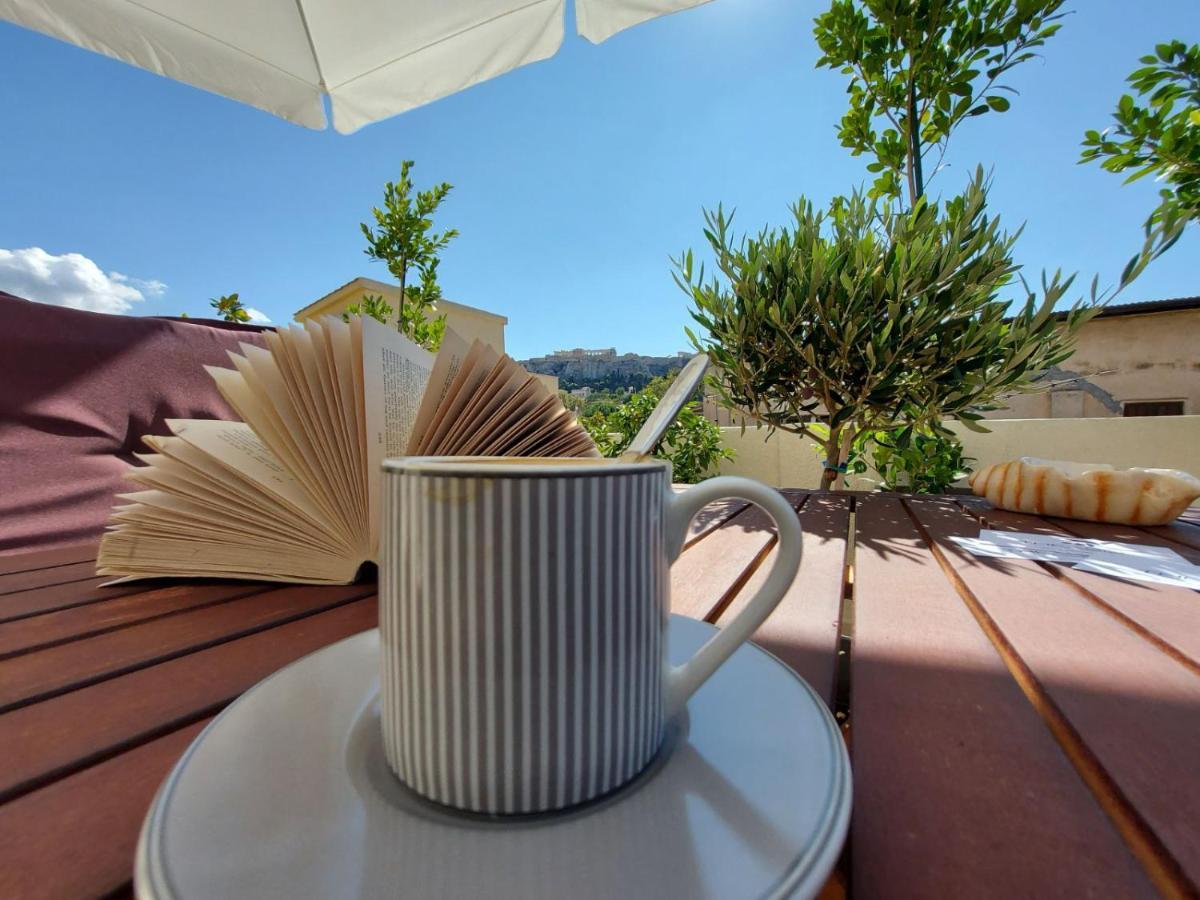 Theasis Athens Bed and Breakfast Exteriör bild