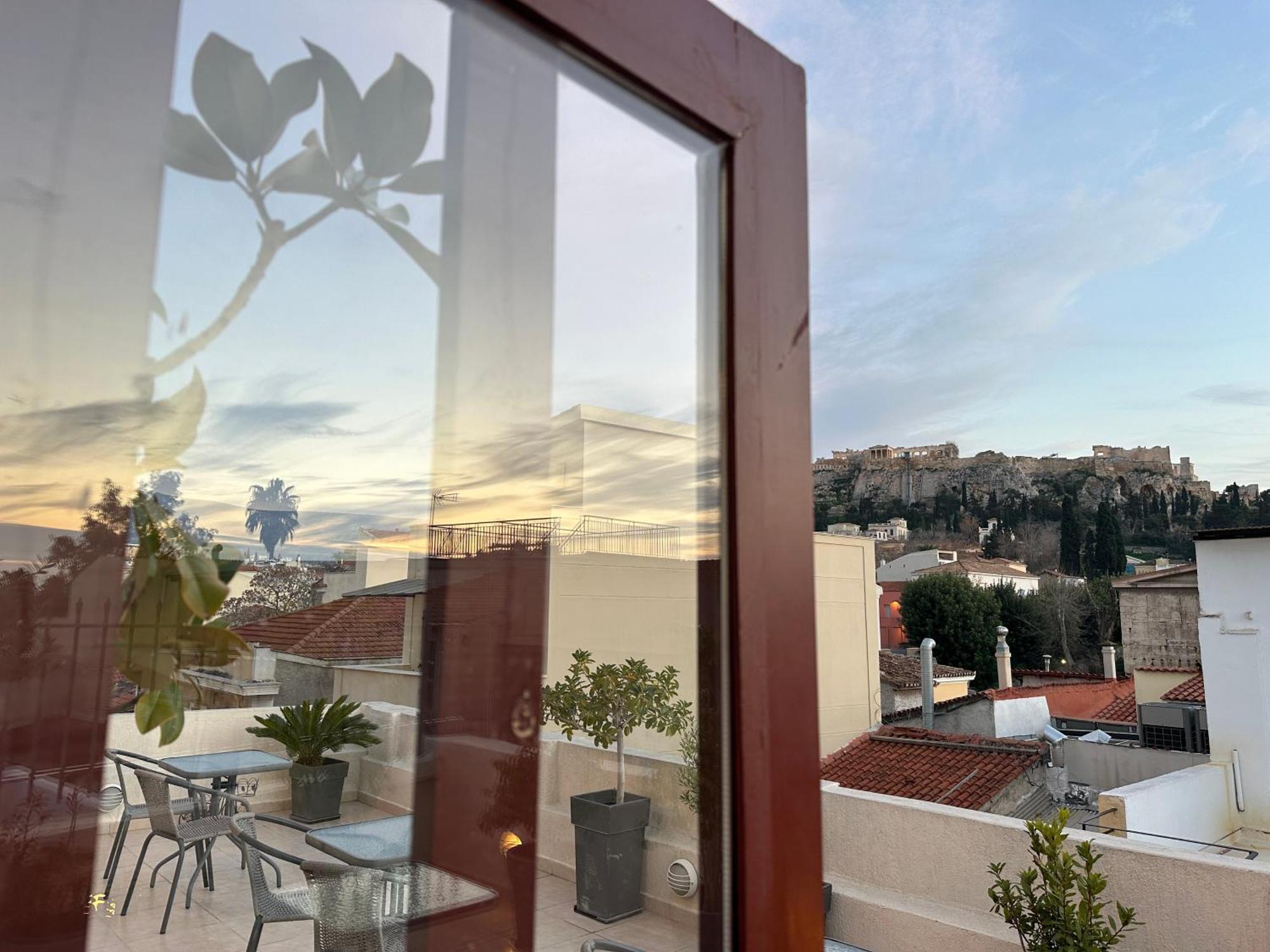 Theasis Athens Bed and Breakfast Exteriör bild